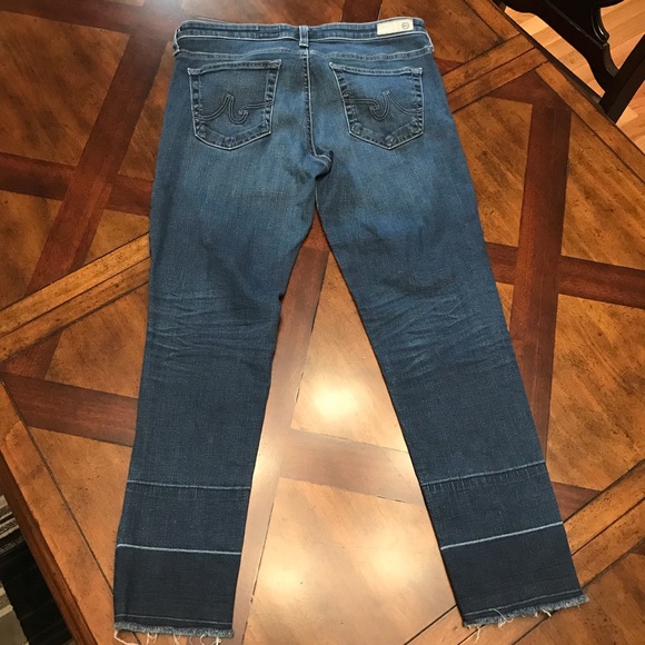 AG Adriano Goldschmied stilt crop cigarette jeans - Picture 2 of 10